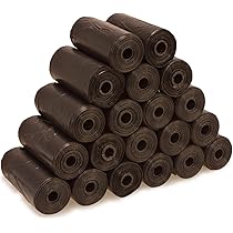 Sacchetti Per Cacca Cane 225 Pezzi - Nero, 22x30 Cm, Forti E Biodegradabili - Foto 7