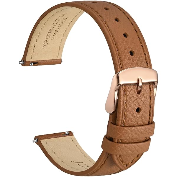 Bracelet Montre Akteo 25mm En Cuir Bleu – Neuf Avec étiquettes, Look Plat Et Casual