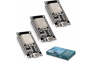 Diymore 3PCS for ESP32 Module Microcontroller Bluetooth for ESP 32 Module Development Board Type C Development Board 2.4 GHz WLAN WiFi CH340C Chip
