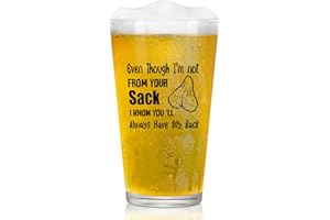 Joymaking Beerglass Gift, Father’s Day Gifts, Beer Pint Glasses, Best Dad New Dad Gifts for Father’s Day from Daughter Son, Funny Gifts for Father Dad on Father’s Day Birthday 15oz