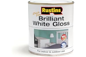 Rustins WHIGW500 Séchage rapide Blanc brillant 500 ml