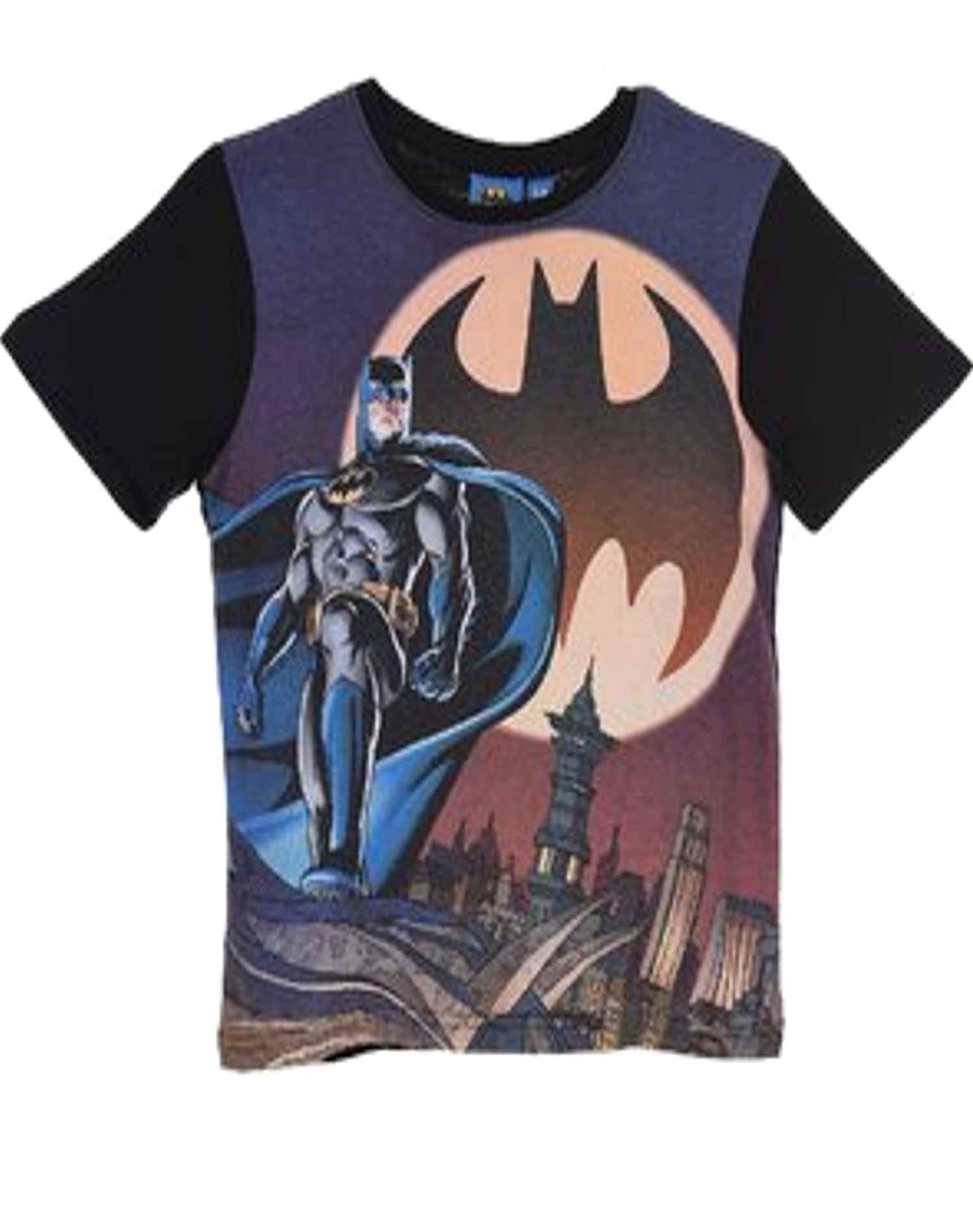DC-Comics-Batman-Junger-Top-T-Shirt-Alter-von-2-bis-8-Jahren