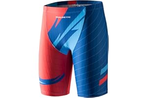 MY KILOMETRE Badehose Jungen Endurance Jammer Badeanzug Kinder Schwimmhose für Teen