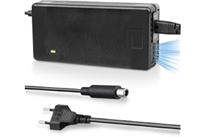 VOLOHAS Cargador 54,6V 2A para ENGWE EP-2Pro/Engine Pro/X26/P26/MTB/250W/C20 Pro/M20/L20 1.0 con batería de Iones de Litio de 48V para Bicicleta eléctrica y Scooter eléctrico