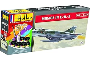 Heller Maquette, 56323, amd mirage iiie/r/5 ba,1/72, Gris
