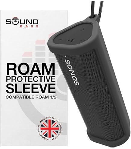 Sonos Roam 2 - Black - Portable Waterproof Bluetooth Speaker