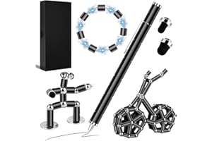 NATURAS AUTHERIC Magnetic Fidget Pen, Valentinstag Geschenke für Ihn, Geburtstagsgeschenk für Männer, Lustig Gadgets Geschenk, Coole Sachen für Teenager Mädchen Jungs, Geschenk für Freund, Freundin, Frauen, Papa