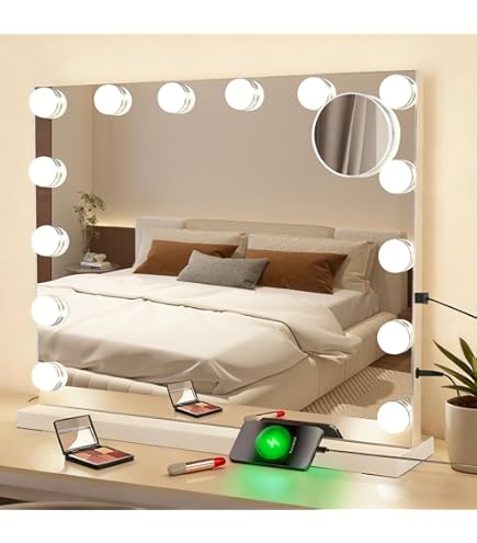 Make up Spiegel met Verlichting - Hollywood Spiegel - LED - Dimbaar