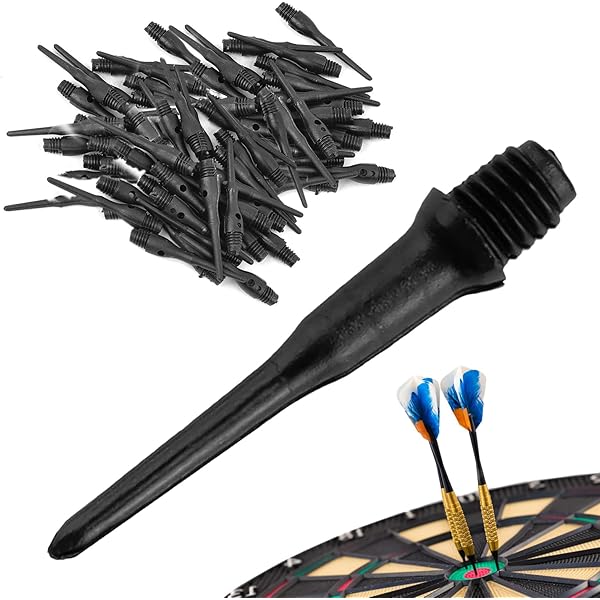 200 Punte Freccette In Plastica - Ricambio Per Freccette | Compatibili Con Bersagli Elettronici - Foto 2