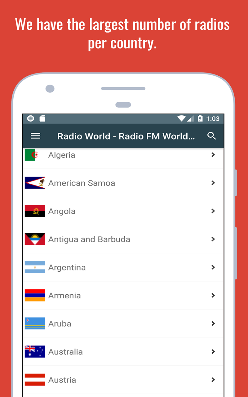 Radio World Radio FM Worldwide Radio Online App Amazon.co.uk