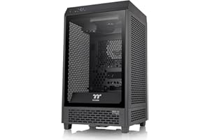 Thermaltake Tower 200 Mini-Itx CA-1X9-00S1WN-00 Obudowa Komputera, Czarny, Do 380 mm