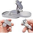 NALACAL Multi-Functional EDC Fidget Slider with Rotatable Target - Poker Push Card Stress Relief Toy for Adults, Men's Office Fidget Toy