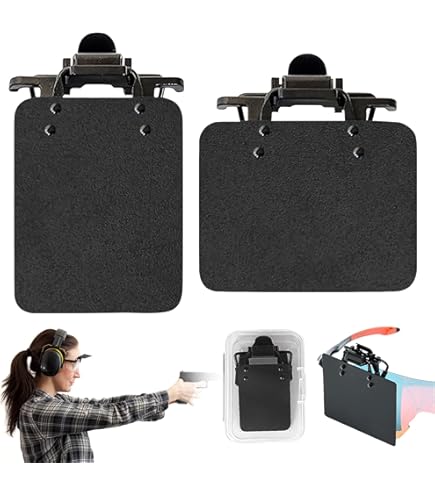 Toppa Per Tiro Con L'arco 2 Pezzi Internazionale Standard Shooting Glasses Patch Occhiali 1385034