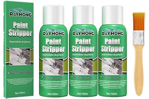 TONGFENG Paint Stripper For Wood - Varnish Stripper Engine Paint Remover - Paint Remover Solution - Rust ProofStrip Paint Remover Stripping Gel With Brush - Automotive Paint Remover For Motorcycle Car