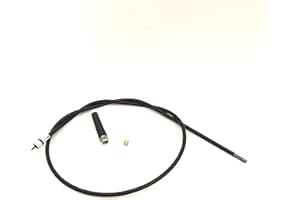 RMS S.P.A. TRASMISSIONE CAVO COMPLETO CONTACHILOMETRI INNOCENTI COMPATIBILE CON LAMBRETTA LI 125 150 SECONDA TERZA SERIE SPECIAL SX NERO