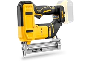 LEADGOODS Cordless 18GA Brad Nailer for Dewalt 20V Max, 18 Gauge Nail Gun for Wood Carpentry Home DIY, 2 in 1 Electric Nail Gun, Brushless, 2 Mode, 3/8 to 1-3/16 Inch, Tool Only