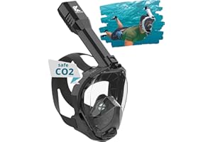 Khroom Full Face Snorkel Mask Adults |Designed in Germany | Premium Snorkeling Gear | Our BEST Snorkel Mask | Panoramic Snorkeling Fullface