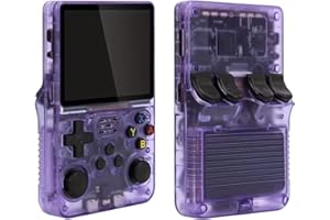 GAME MATRIX R36S Retro Handheld Video Game Console – up to 512GB, 100K Classic Games, Dual RAM Chips, 3.5" HD Screen, Linux OS, Fast Dispatch, QC Verified