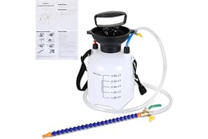 DASBET 3L Transmission Fluid Transfer Pump, Manual Gearbox Oil Filling Pump with Hoses, Automotive Oil Pump Tool for Automatic Transmission Fluid and Gearbox Oil Refilling