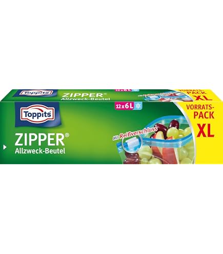 Produktbild von 400x Transparente Plastikbeutel 18 X 20 Cm – Lebensmittelbeutel Auf Rolle, Reißfest, Für Sandwich, Obst, Gefrierfach & Aufbewahrung