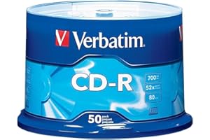 Verbatim Standard 120mm CD-R Media 700 MB 50 Pieza(s) - CD-RW vírgenes (CD-R, 700 MB, 50 Pieza(s), 80 min, 52x, Caja para Pastel)
