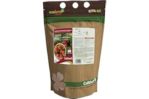 CULTIVERS Abono Calcio Tomates y Pimientos 1 kg Ecológico con Acción Inmediata Corrector Carencias Mejora La Fructificación y Refuerza La Resistencia Natural Del Cultivo