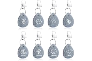 Gigmeta Lot de 8 Poids de Nappe, Poids de Nappe résistants aux intempéries avec Clip, Pince pour Nappe de Table pour Fête, Camping