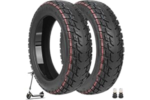 ‎VOLOHAS VOLOHAS 10 Zoll Offroad Reifen 10x2,30-6,5 Tubeless Reifen für NIU KQi2/KQi2 Pro Elektroroller Vorne/Hinten Verschleißfester Vakuumreifen Ersatzräder Selbst Reparierbar Pannensicher (2 Stück)