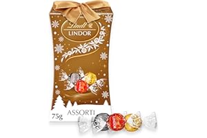 Lindt LINDOR Christmas gift Pillar mixed chocolate chocolates 75g - Christmas gift - Christmas chocolate