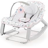Ingenuity Keep Cosy 3'&uuml; 1 Arada Grow with Me Titreşimli Ana Kucağı ve Bebekten Y&uuml;r&uuml;meye Başlayan &Ccedil;ocuk Salıncak - Burst (Pemb