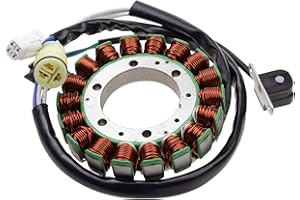 WOOSTAR 18 Bobinas 9 Cable Estator Magneto de Encendido Reemplazo para Warrior 350 YFM350 Raptor 350 YFM350 Wolverine 350 YFM350 Big Bear 400 YFM400 ATV 2002-2004 Motor