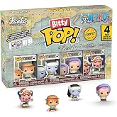 Funko Bitty Pop! 4 Pack: One Piece - Nami,Arlong &amp; More (Chase Chance) | Official Anime Merchandising - Mini Figures 2.2 cm w