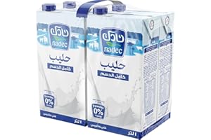 Nadec UHT Whole Milk, 4 x 1 Ltr