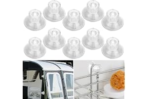 Norhogo 10 stycken sugkoppar campervan förtält sugkopp anpassningsbar bil sugskål camping presenningstillbehör sugkopp hängan