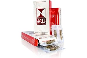TNTINK TNT INK - 7 ROUND LINER 0.30mm Cartucho de agujas desechables para tatuajes - 20 unidades