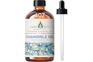 EVOKE OCCU Olio essenziale di camomilla 4 oz, olio puro di camomilla per la pelle, i capelli, il diffusore di candele, la fabbricazione di sapone - 4 FL Oz.