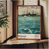 Difference Promotion Manet Frameless Poster, Modern Decorative Frameless Poster, Painting, Manet-1, 30 x 40