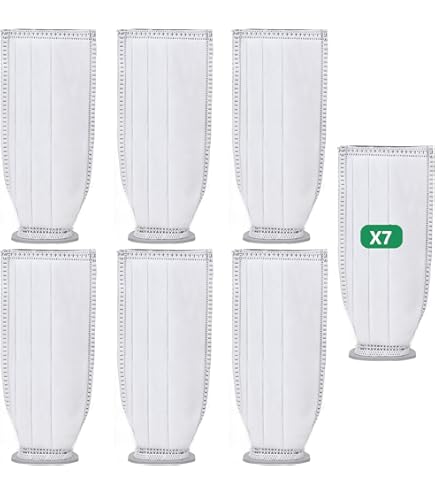 DrRobor 12 Sacs d'Aspirateur pour Vorwerk VK7, Sac À Poussière de