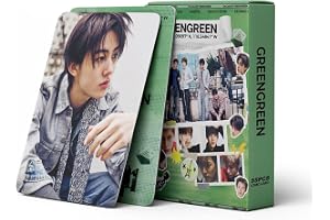 55 st Photocards CORTIS GreenGreen HD-kort för Kpop Album Samling, Present till Fans och Studenter, DIY Skrivbordsdekoration