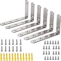 20 stuks Verbindingsplaat 37 bij 16 mm RVS Bevestigingsplaat zur Reparatur von Möbeln verwendet, met schroeven