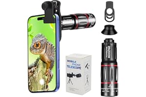 RECINQ 28X25 Monocular Telescope High Power, Monoculars for Adults High Power with BAK4 Prisms and FMC Lens, Compact Life Waterproof Monocular for Bird Watching Gifts Hiking Camping with Hand Strap