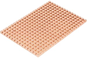 BZOCIO Daweglop 100X70MM Reines Kupfer KüHler KüHlköRper Flossen PC Htpc Laptop Notebook Mechanische SSD Festplatte Router KüHler (3MM)