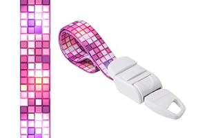 ROLSELEY Garrot Médical Professionnel Avec Boucle A Déclenchement Rapide Et Lent, Bande Elastique En Polyester Sans Latex, Motif en Mosaïque Rose, Idée Cadeau Pour Infirmière