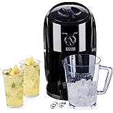 LIVIVO Electric Ice Crusher – Powerful Slush Machine with Stainless Steel Blades, Removable 1L Hopper & Ice Scoop – Ideal for