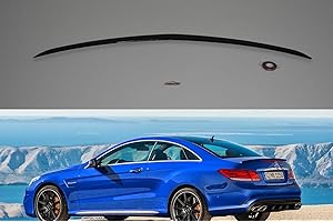 CAIXCAR E COUPE CABRIOLET W207 C207 E63 Noir Brillant Spoiler w207