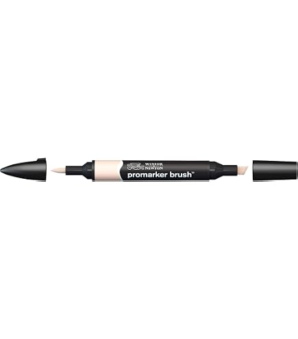 PROMARKER Pennarello Doppia Punta Winsor&Newton Letraset - R565 Poppy - Inchiostro Rapido Per Disegno E Illustrazione - 4
