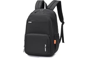 SPAHER Plecak Podróżny do Samolotu 40x30x20 Wizzair Vueling Lekki Plecak Kabinowy Uniwersytecki Kempingowy 25L Wodoodporny Plecak na co Dzień Laptopa 14 Calowy dla Mężczyzn Kobiety Czarny