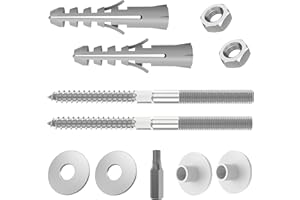VARIOSAN Mocowanie umywalki 14092, M10 x 140 mm, 10-częściowy profesjonalny zestaw montażowy
