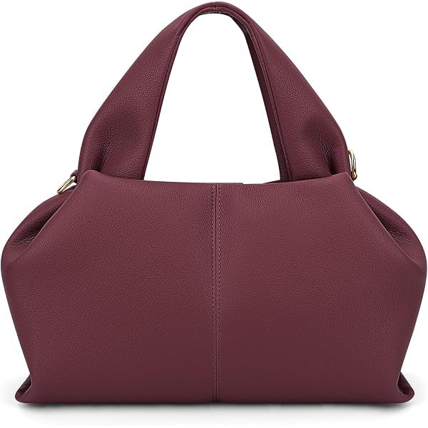 Borsa Polene Style In Ecopelle | Forma A Gnocco Con Manico Superiore | Lusso Accessorio Donna Per Ogni Occasione - 2