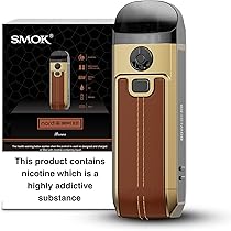 smok nord 4 red leather Smok NORD 50W Pod System – Smokers World